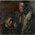 Father and Son Chen Yifei Tibet